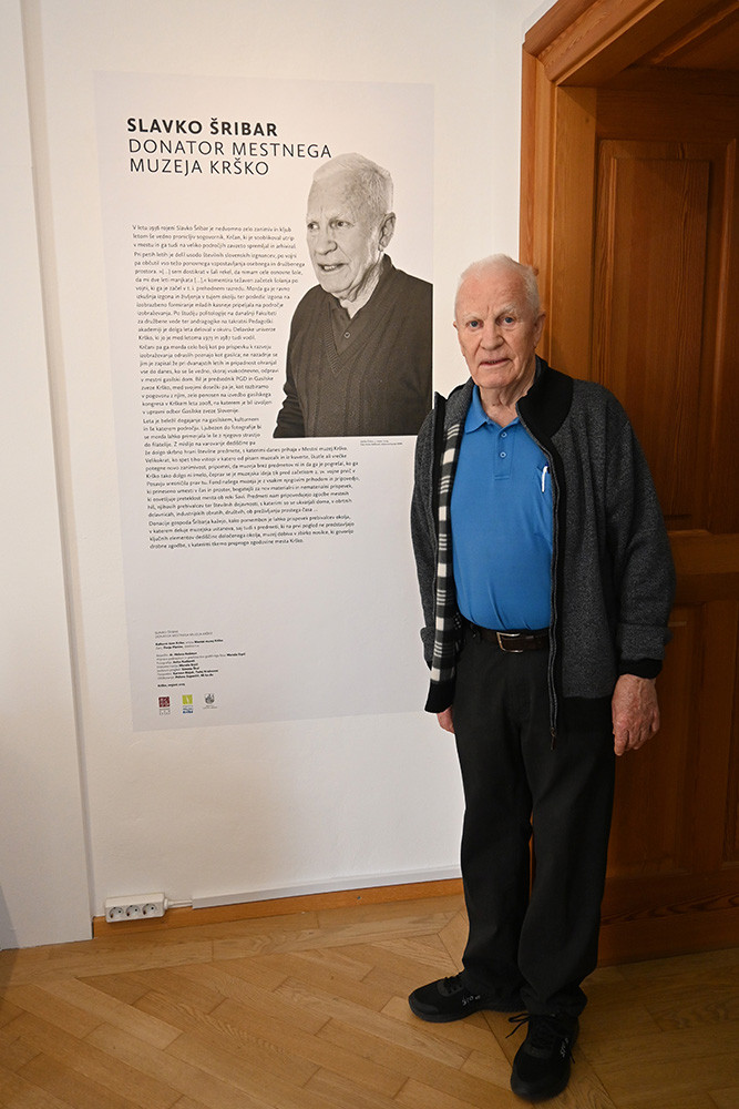 Slavko Šribar: donator Mestnega muzeja Krško