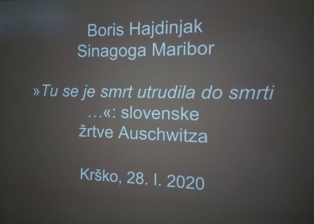 »Tu se je smrt utrudila do smrti …«: slovenske žrtve Auschwitza