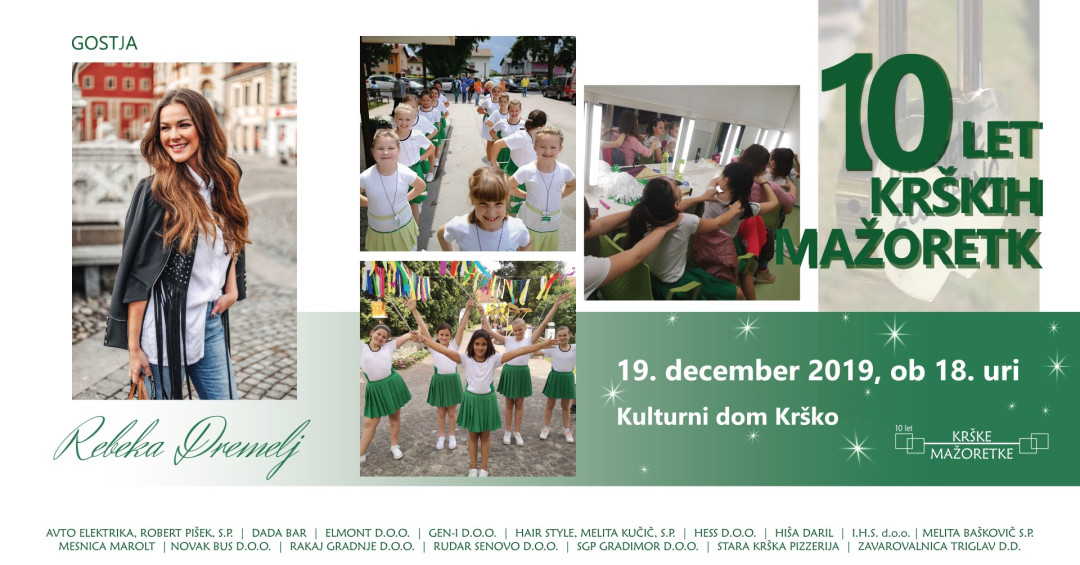10 let krških mažoretk