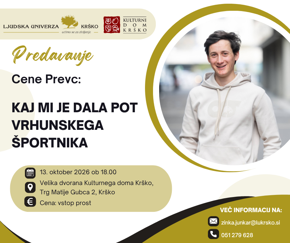Cene Prevc: Kaj mi je dala pot vrhunskega športnika