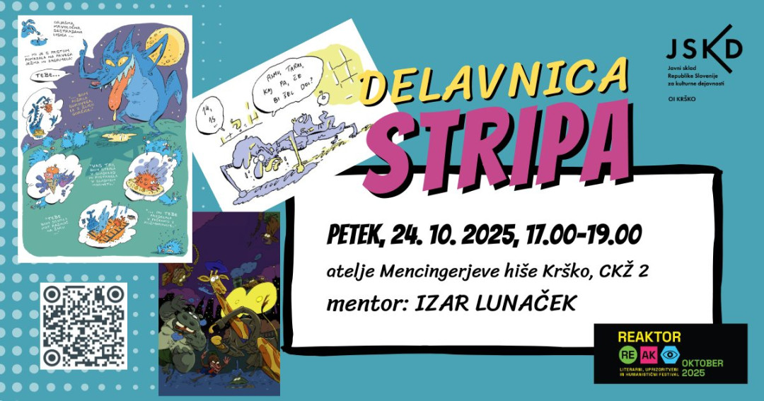 Delavnica stripa z Izarjem Lunačkom