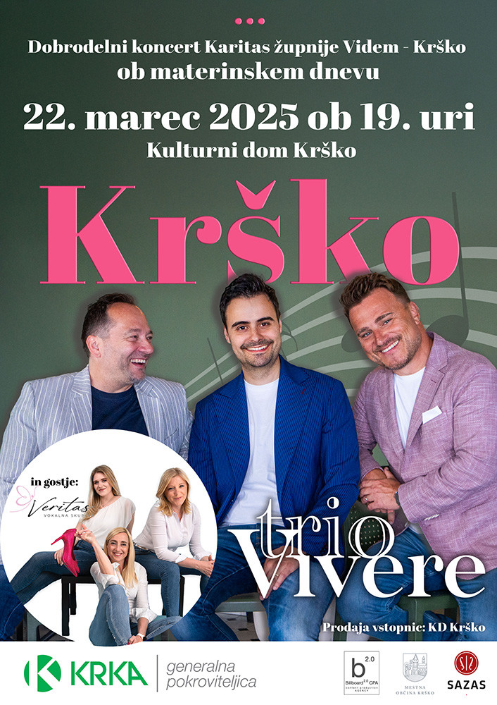 Dobrodelni koncert Karitas župnije Videm-Krško ob materinskem dnevu