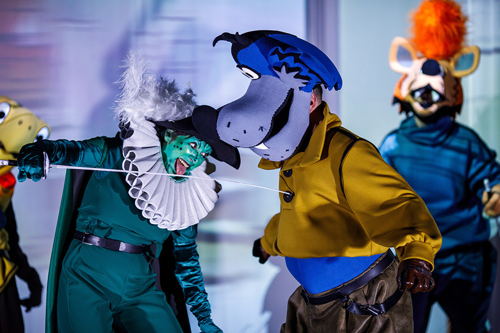 Dogodivščine Zvitorepca, Trdonje in Lakotnika: Trije mušketirji