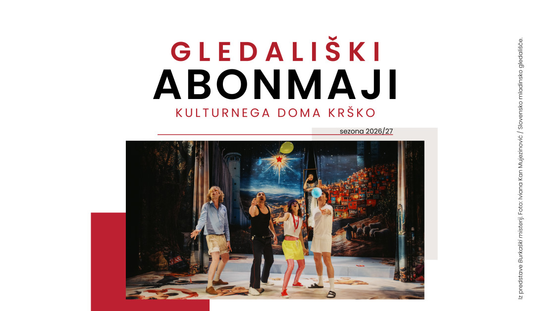 Gledališki abonmaji 2026/27 - Zeleni in Modri abonma