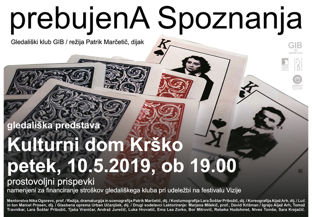 Gledališki klub GiB: prebujenA Spoznanja