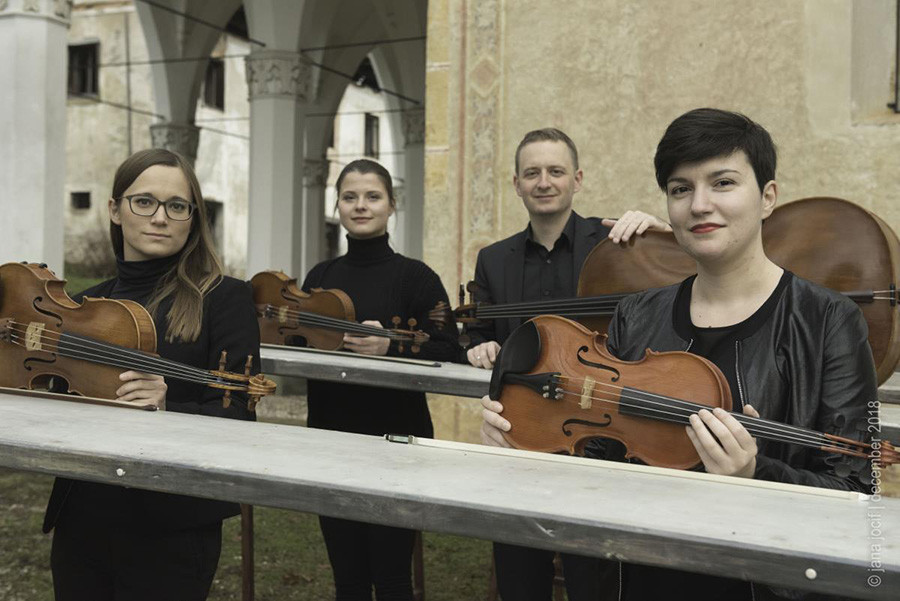 Godalni kvartet Bêlebend