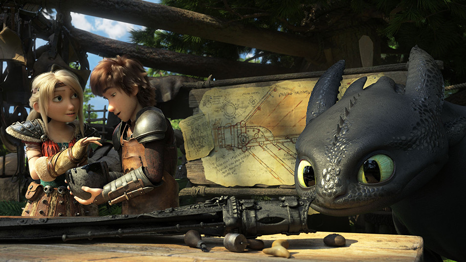 Kako izuriti svojega zmaja 3 (3D)