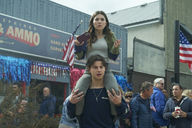 Klovn v koruznem polju