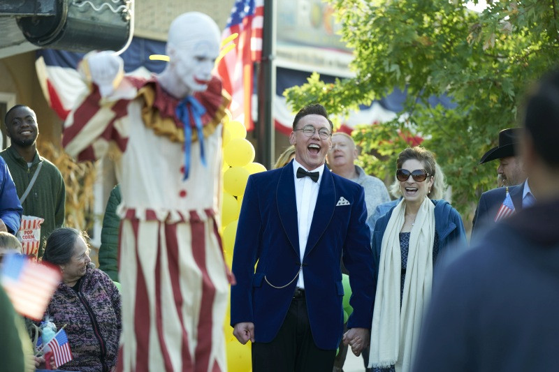 Klovn v koruznem polju