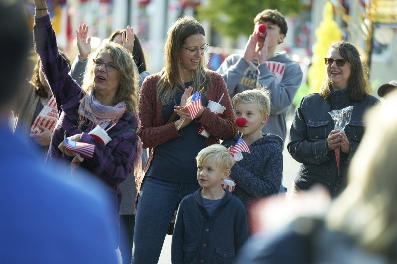Klovn v koruznem polju