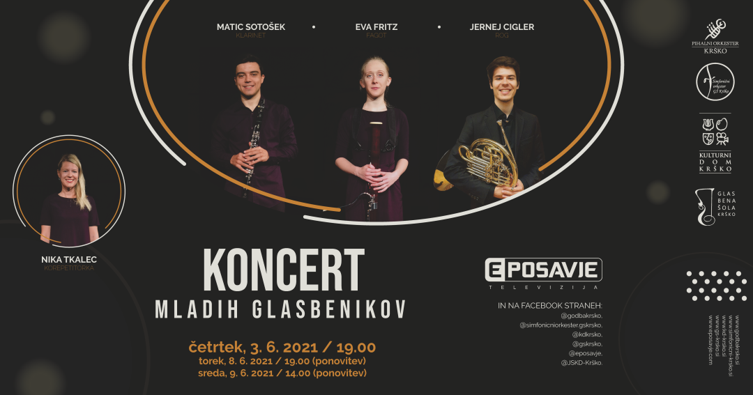 Koncert mladih glasbenikov