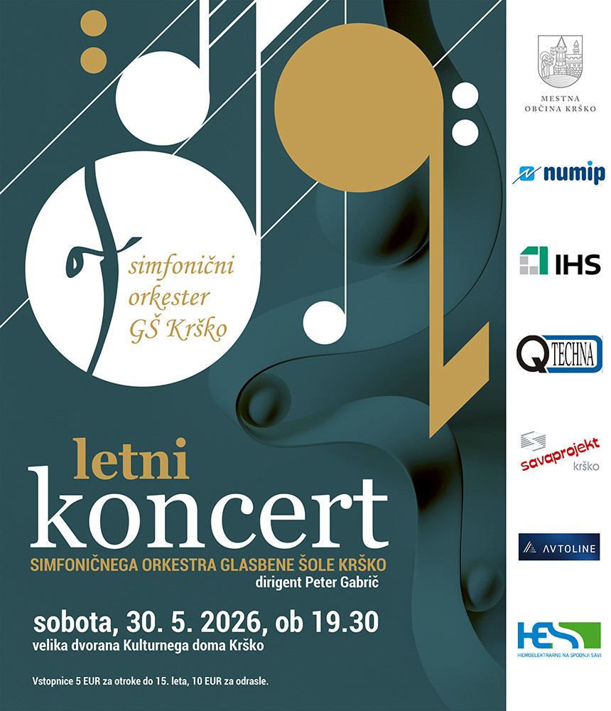 Letni koncert Simfoničnega orkestra GŠ Krško
