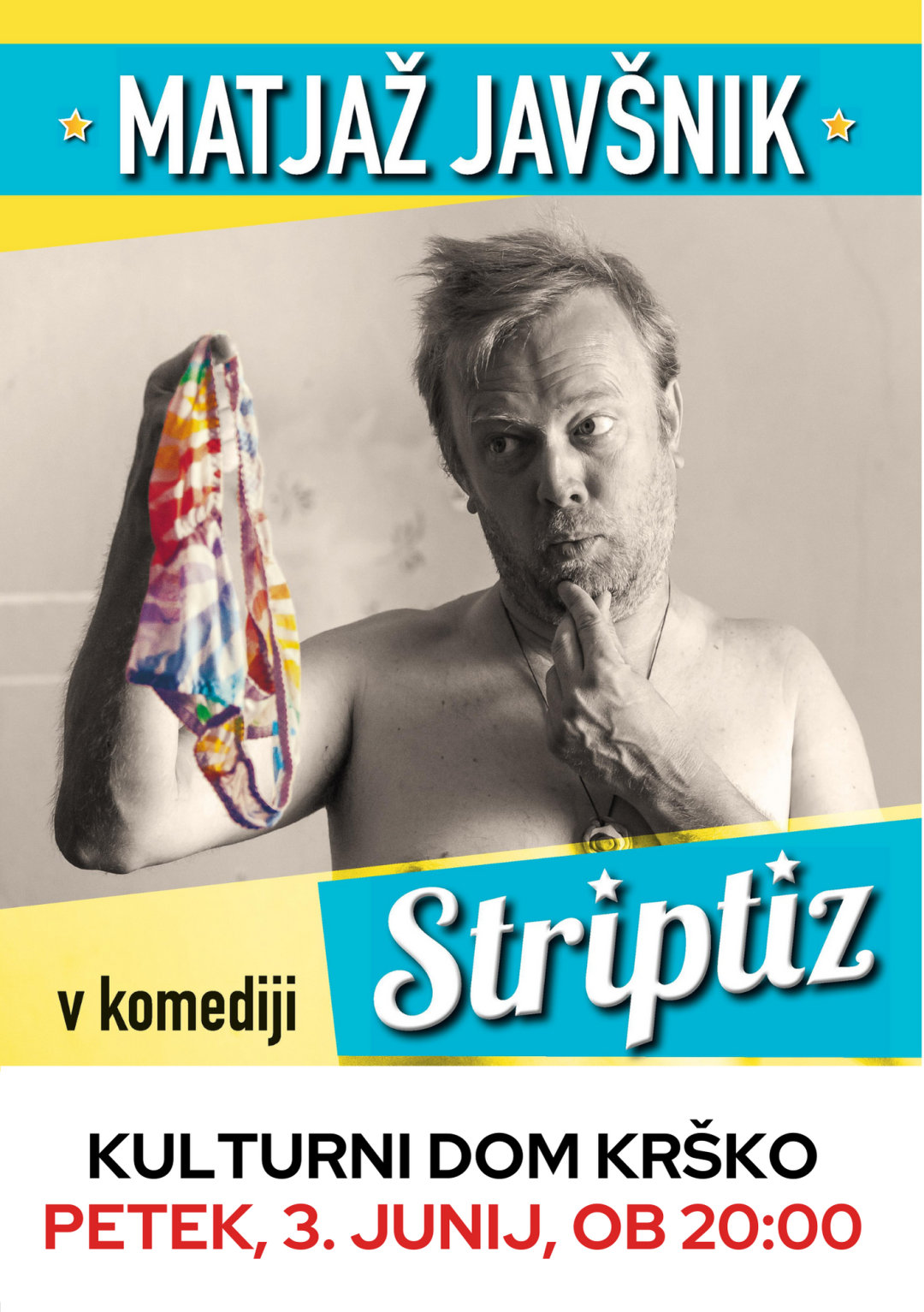 Matjaž Javšnik na Jagrovi turneji smeha