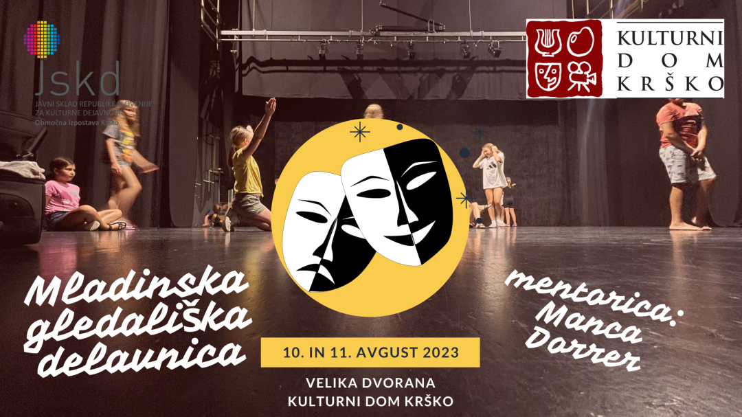 Mladinska gledališka delavnica 2023 z Manco Dorrer