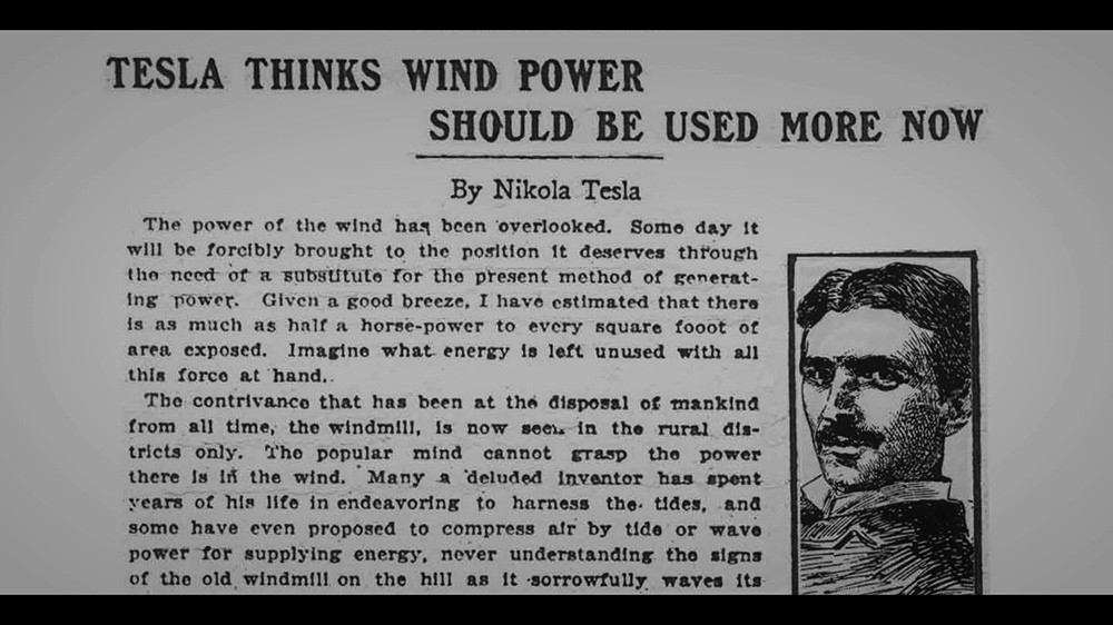 Nikola Tesla, Valovi prihodnosti