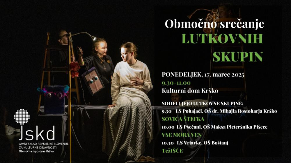 Območno srečanje lutovnih skupin Slovenije 2025