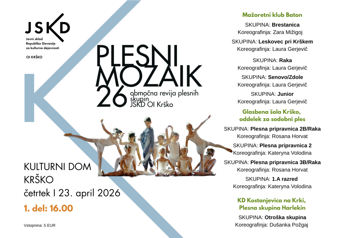 Plesni mozaik 2026 - 1. del