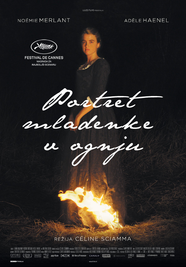 Portret mladenke v ognju