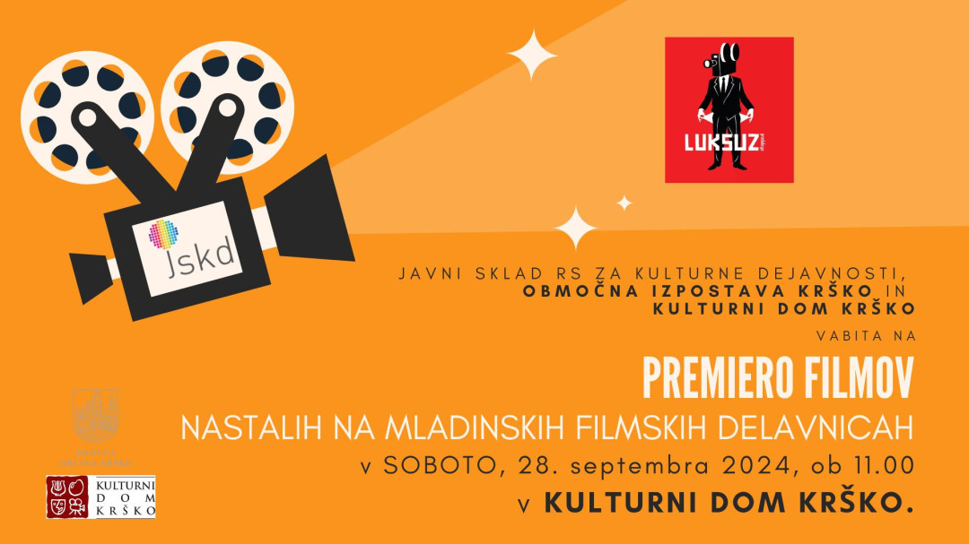 Premiera filmov iz Mladinske filmske delavnice - MFD 2024