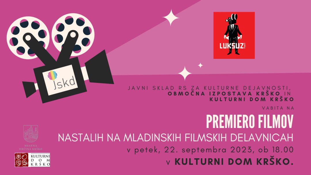 Premiera filmov nastalih na mladinskih filmskih delavnicah