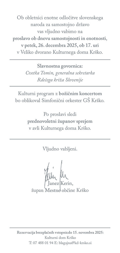 Proslava ob dnevu samostojnosti in enotnosti