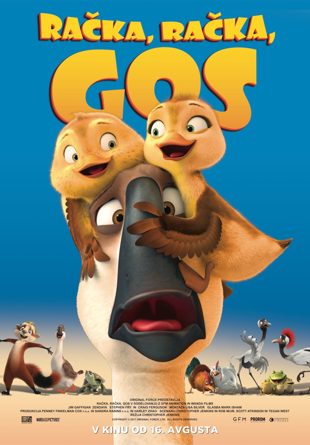 Račka, račka, gos