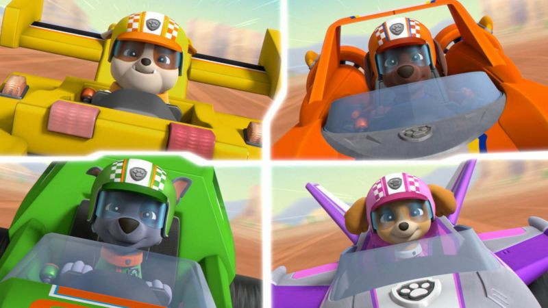 Tačke na patrulji: Pripravljeni, dirka, reševanje!