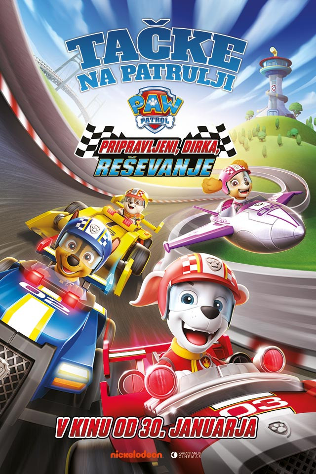 Tačke na patrulji: Pripravljeni, dirka, reševanje!