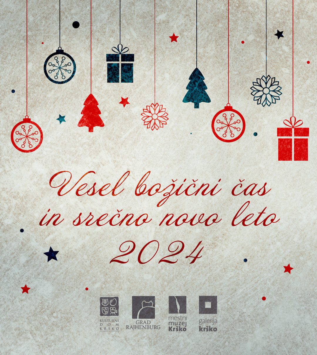 Vesel božični čas in srečno novo leto 2024