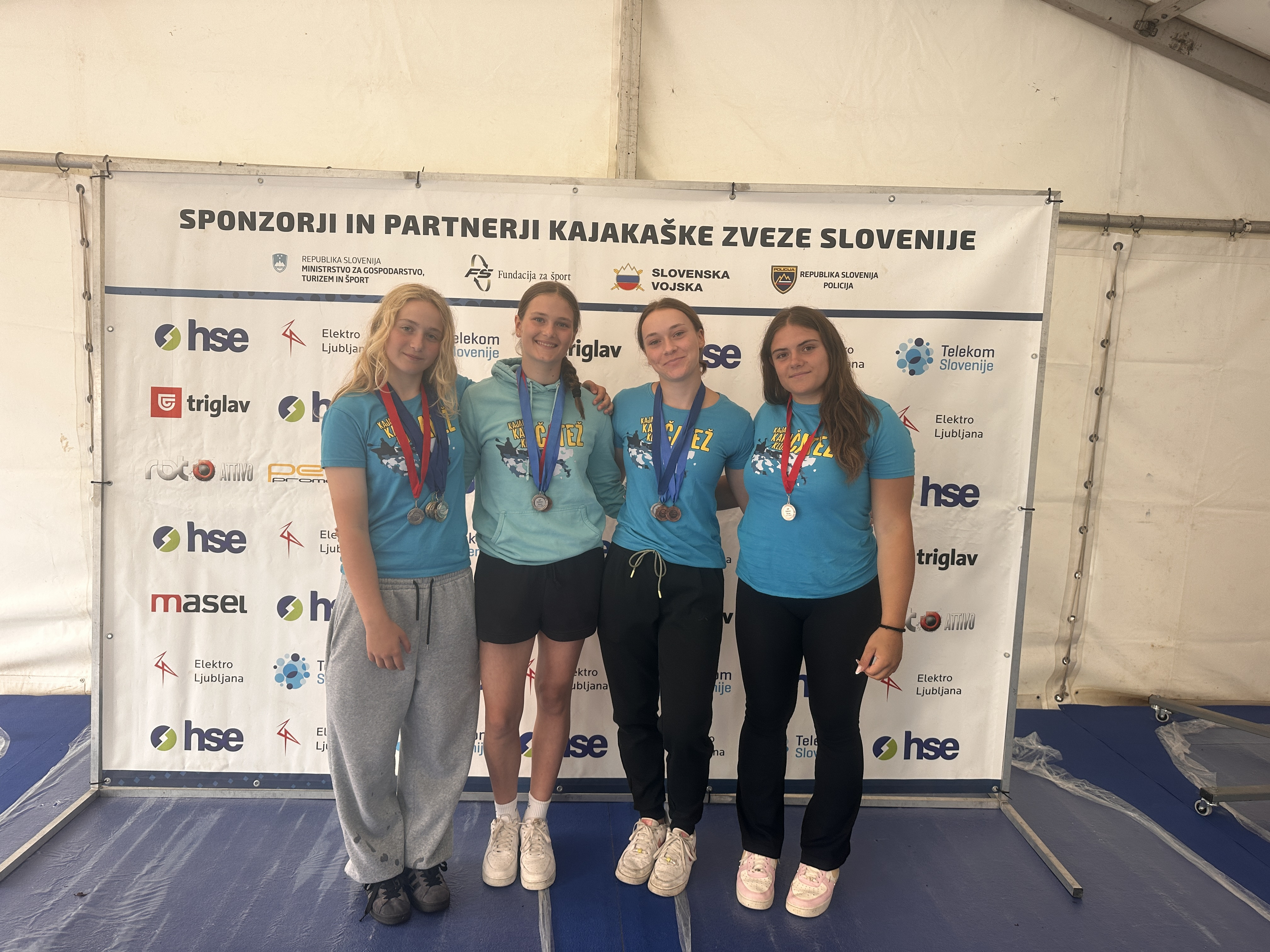 Čatež dokazal moč mladih kajakašic