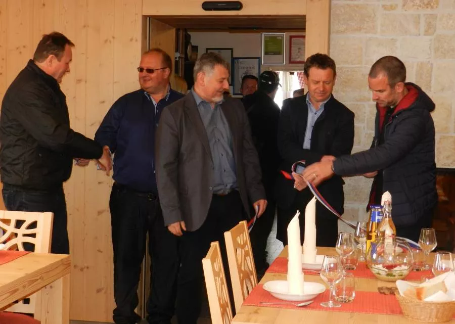 Otvoritev obnovljene jedilnice v Tončkovem domu na Lisci