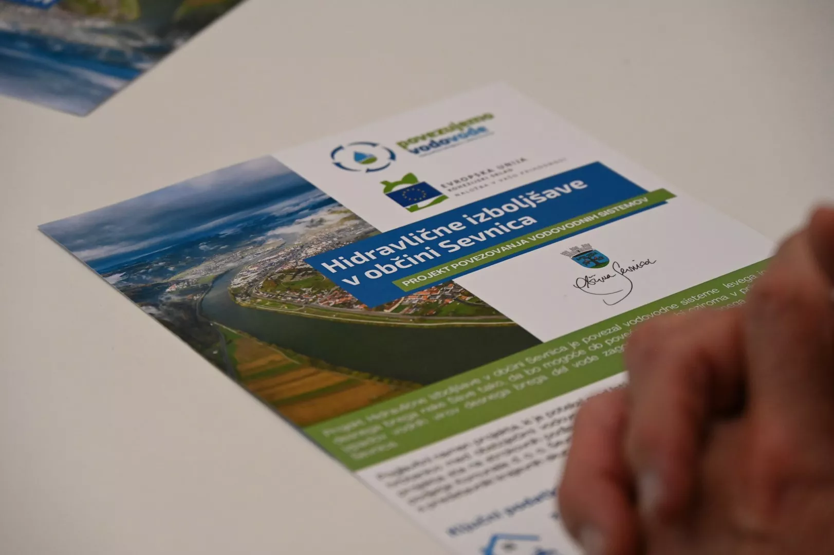 Predstavitev projekta Hidravlične izboljšave v občini Sevnica