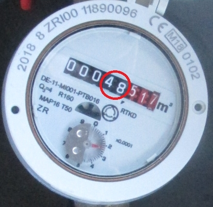 Spremljanje porabe pitne vode