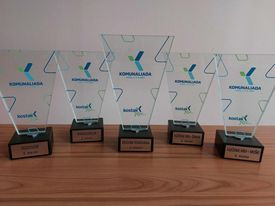 Uspešni nastop zaposlenih na komunalnih igrah v Krškem