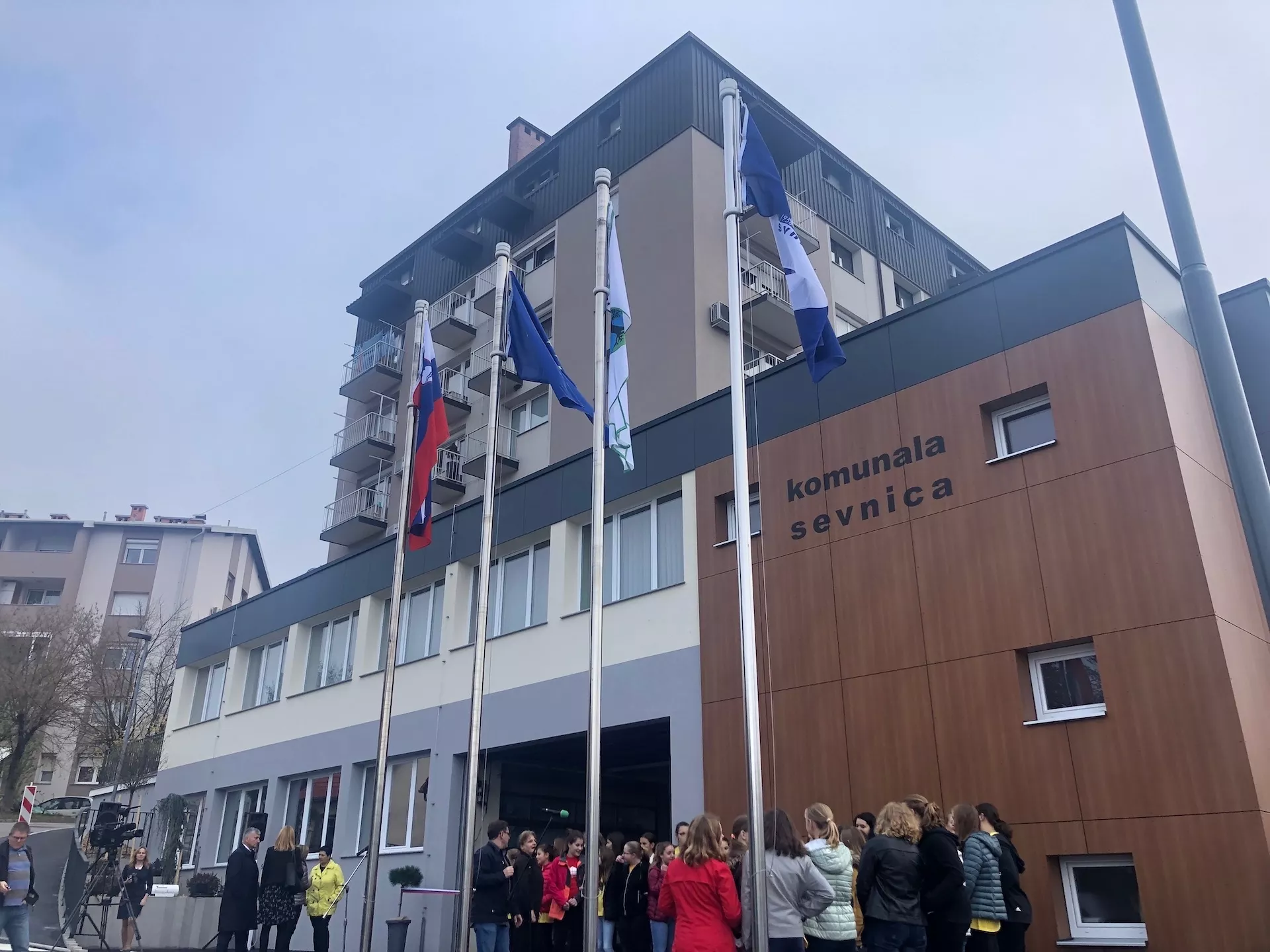 Županova novinarska konferenca in novi prostori sevniške Komunale