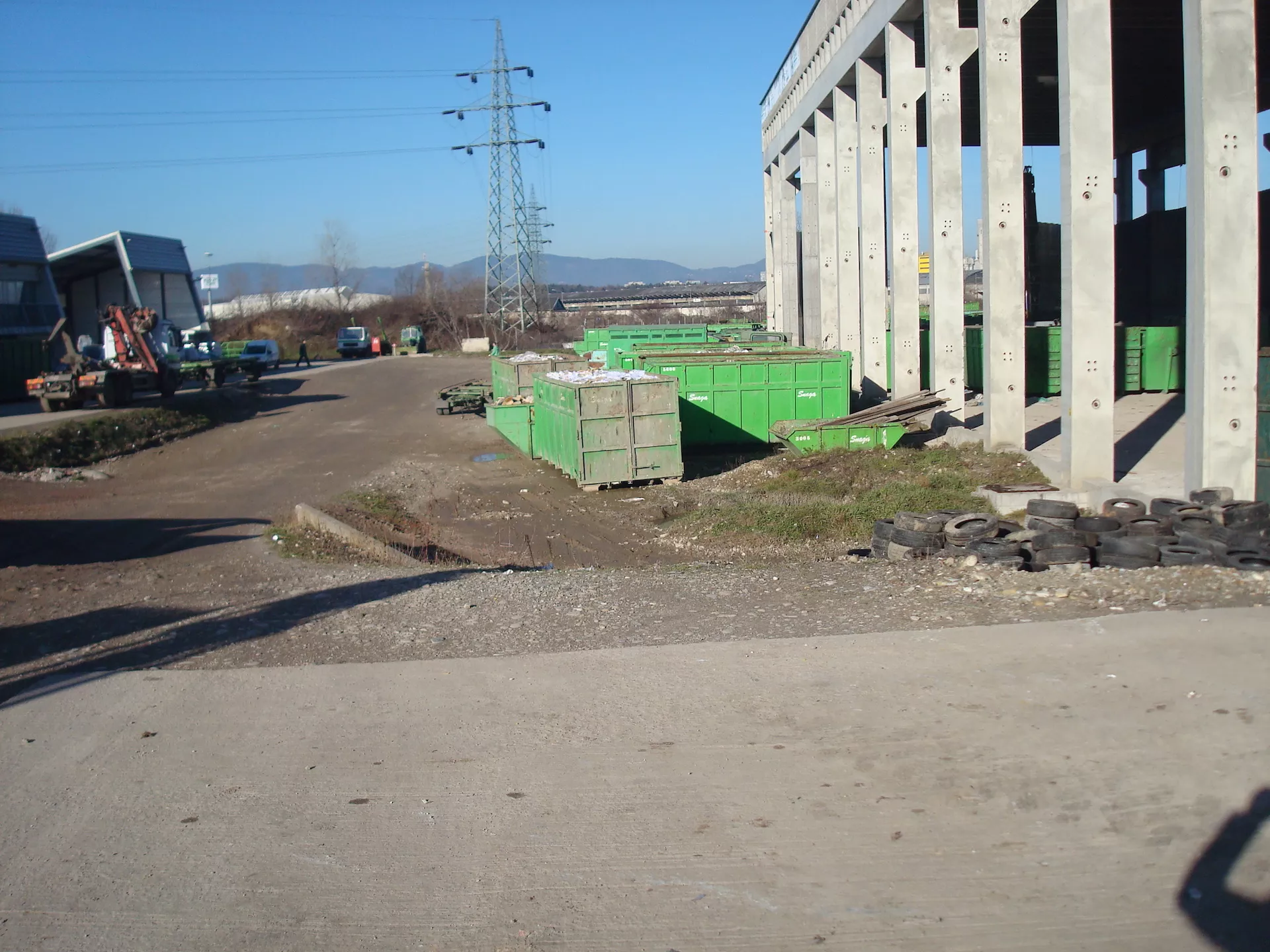 Objekt za predobdelavo mešanih komunalnih odpadkov v Mariboru