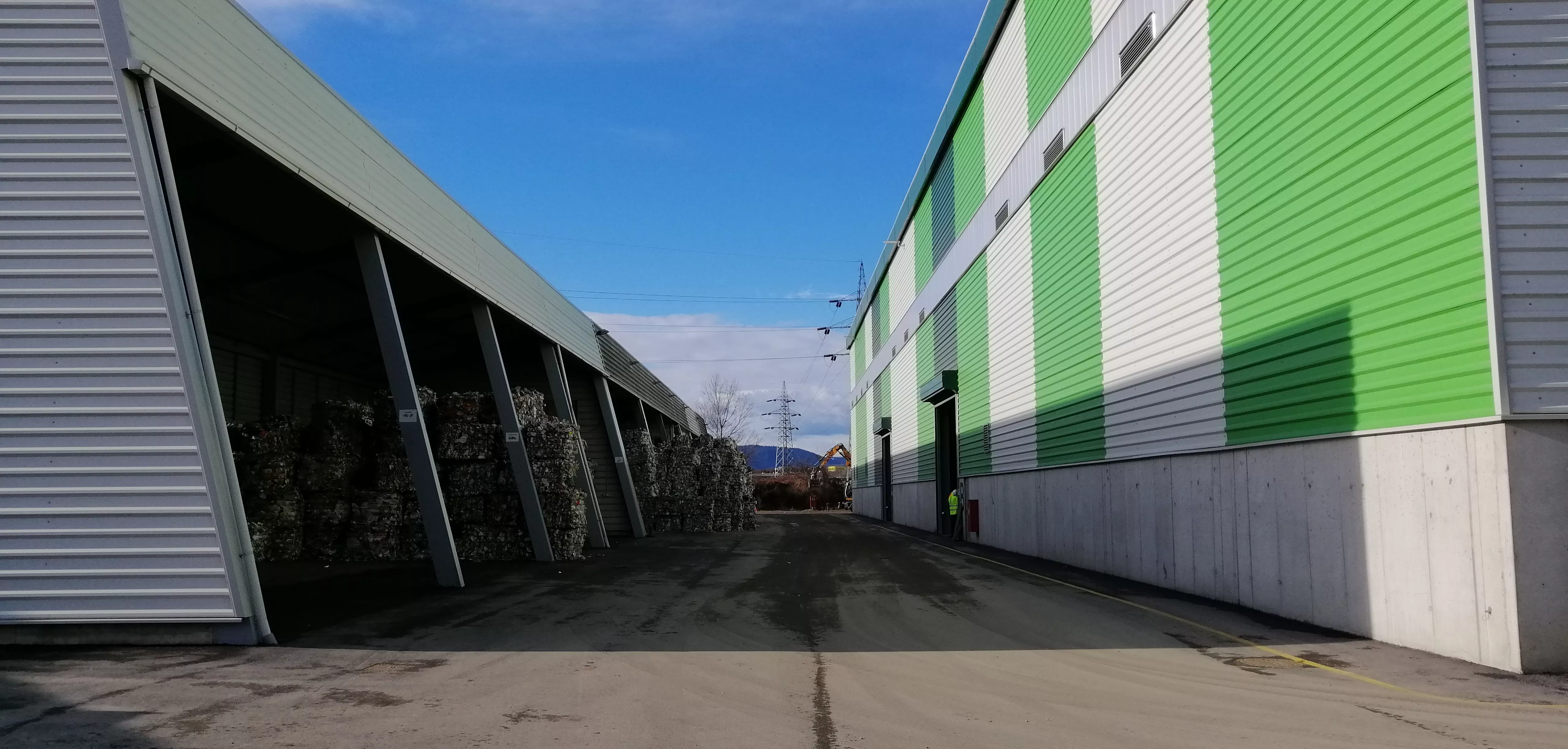 Objekt za predobdelavo mešanih komunalnih odpadkov v Mariboru