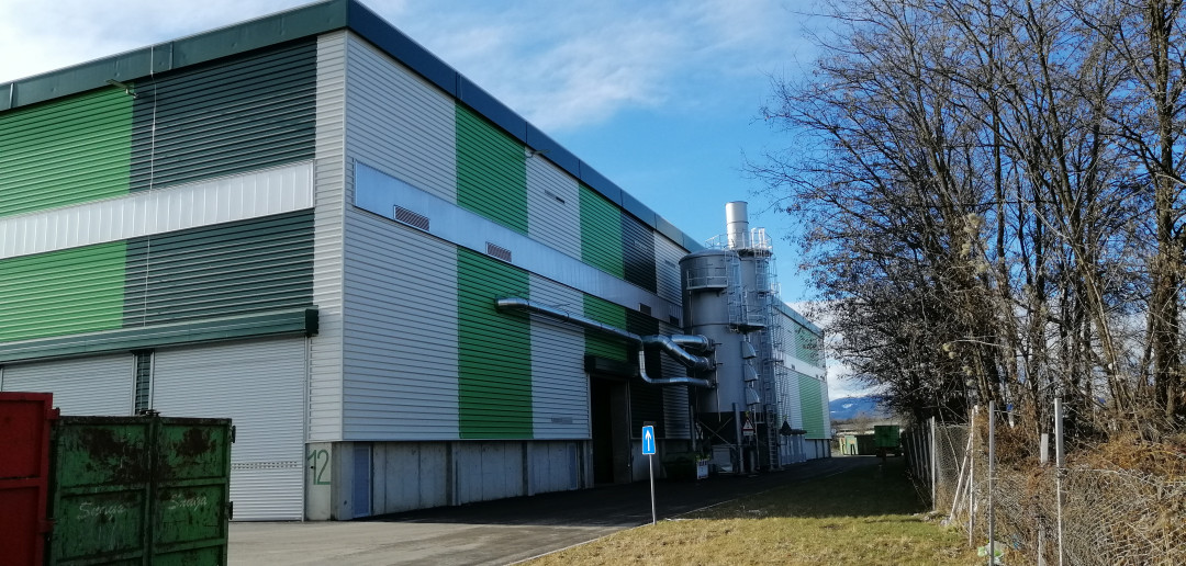 Objekt za predobdelavo mešanih komunalnih odpadkov v Mariboru