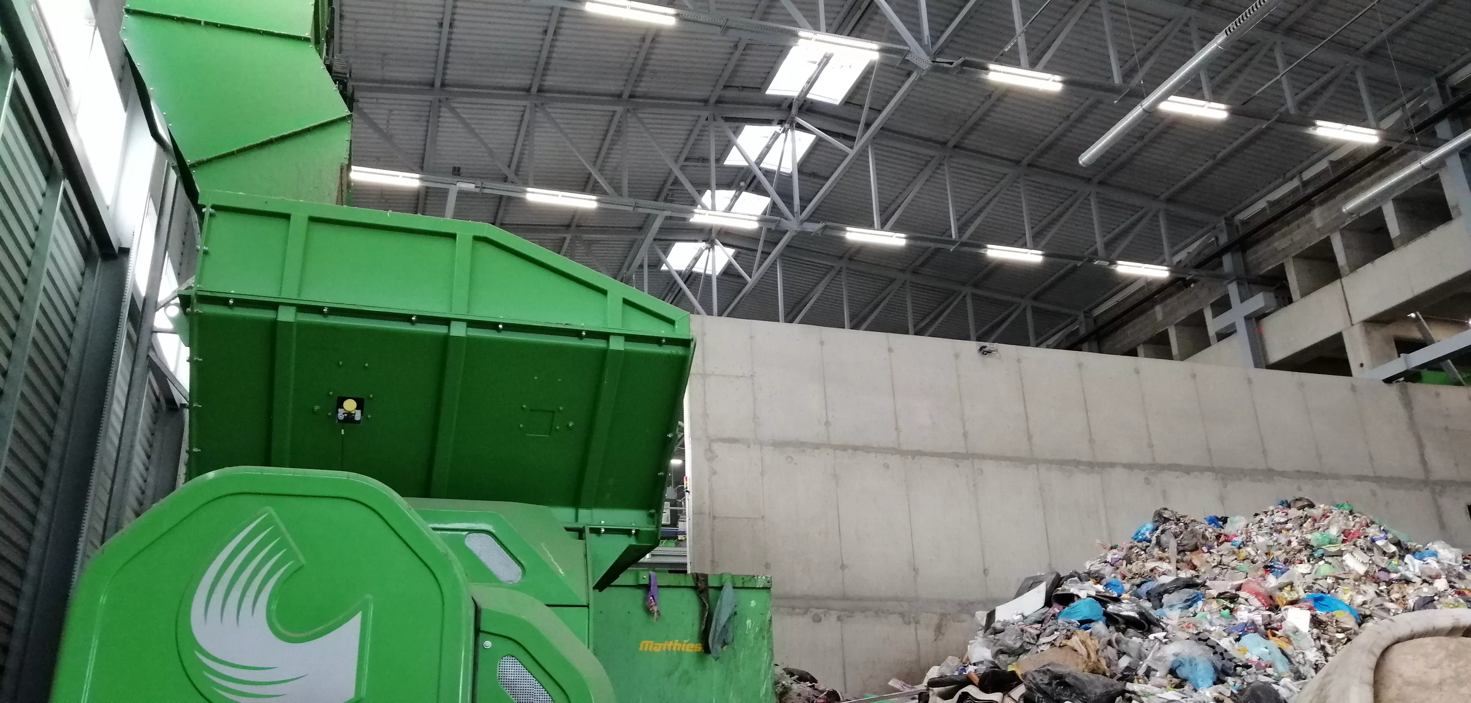 Objekt za predobdelavo mešanih komunalnih odpadkov v Mariboru