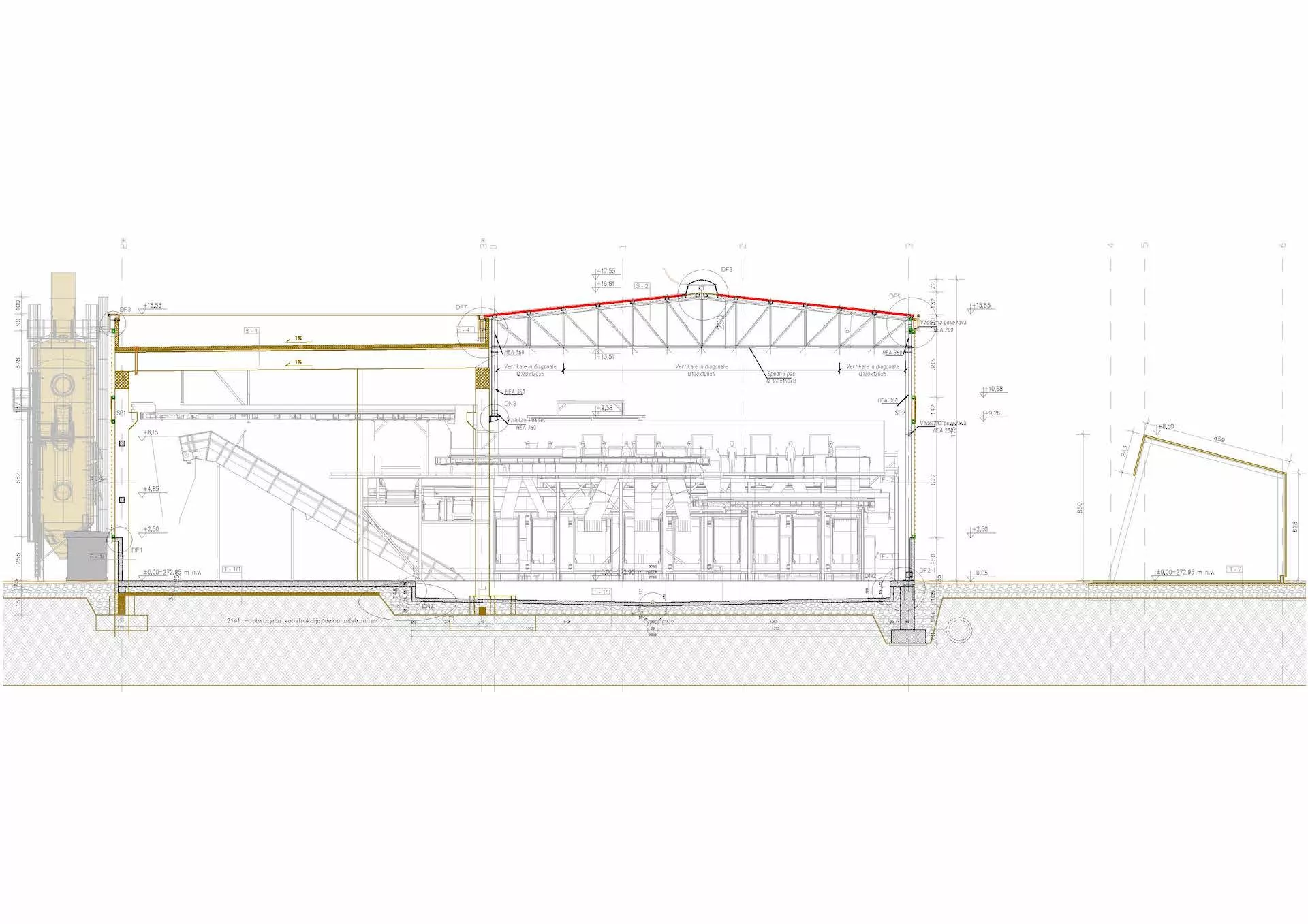 Objekt za predobdelavo mešanih komunalnih odpadkov v Mariboru