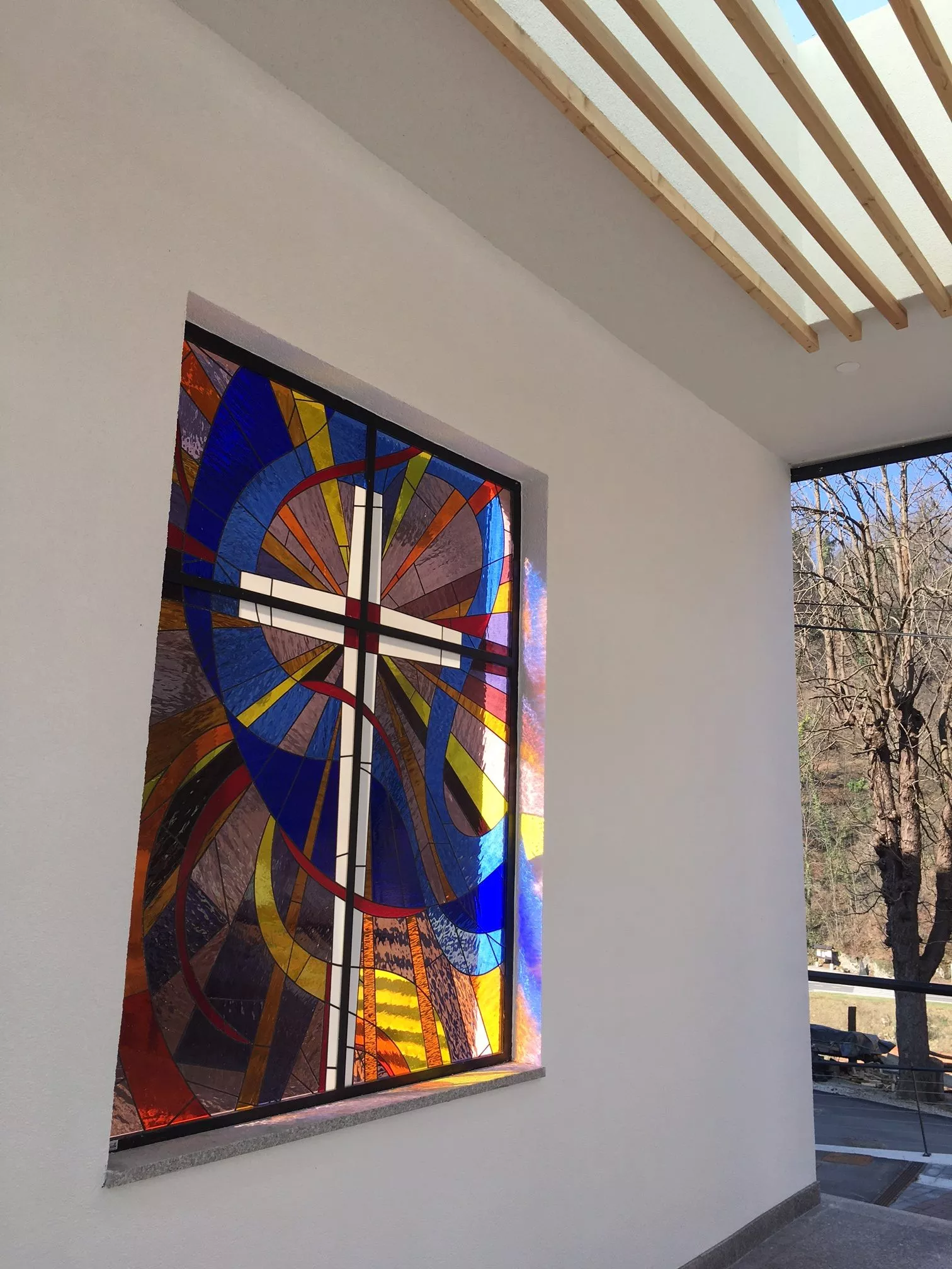 Poslovilni objekt na pokopališču Brestanica