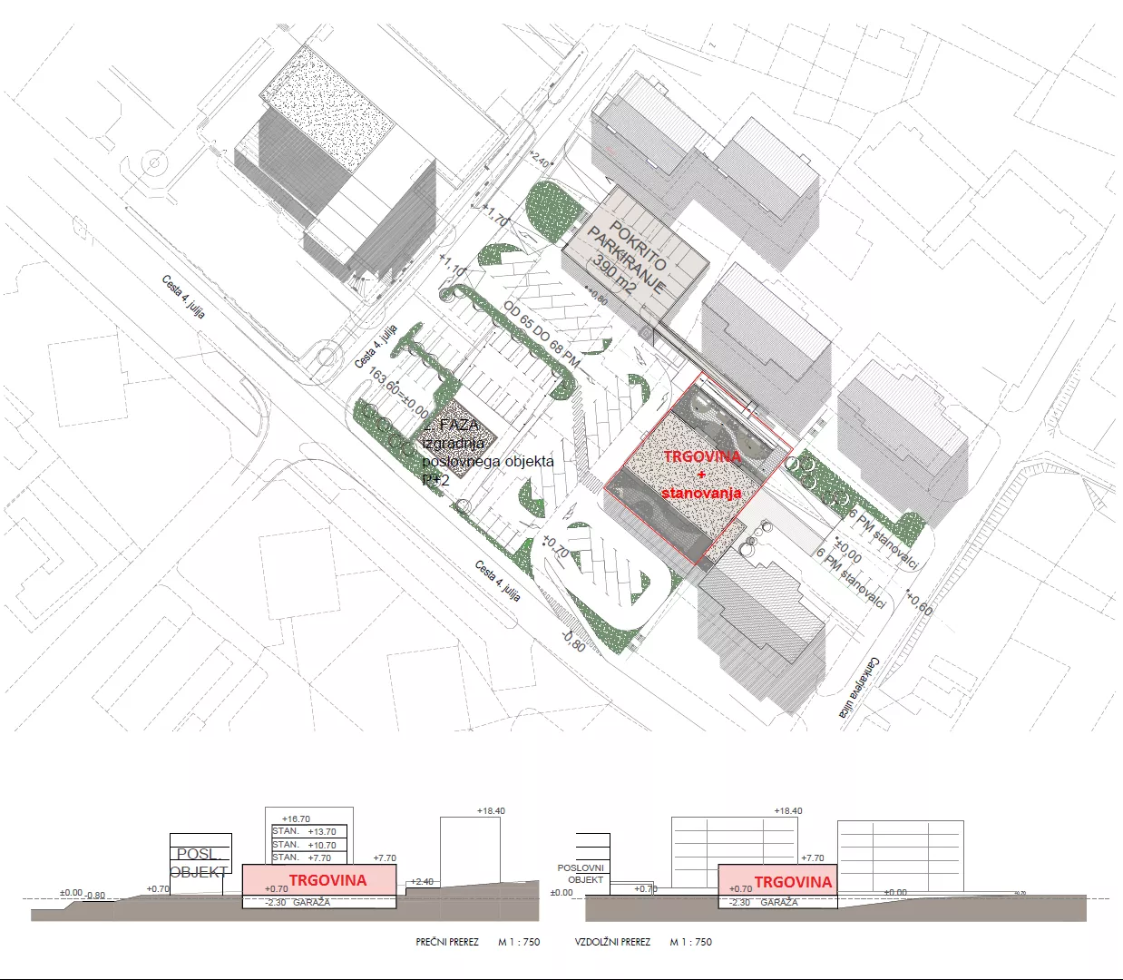 Trgovsko-stanovanjski objekt Videm