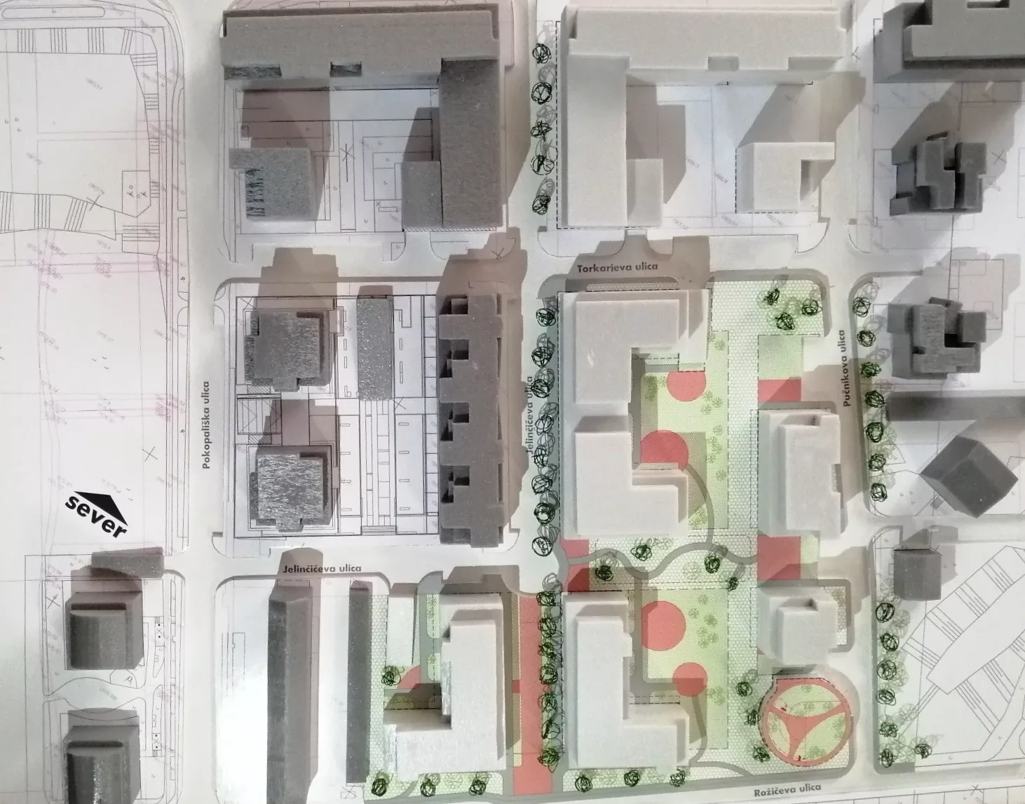 Urbanistična zasnova ZELENA JAMA del EUP JA-391 Ljubljana