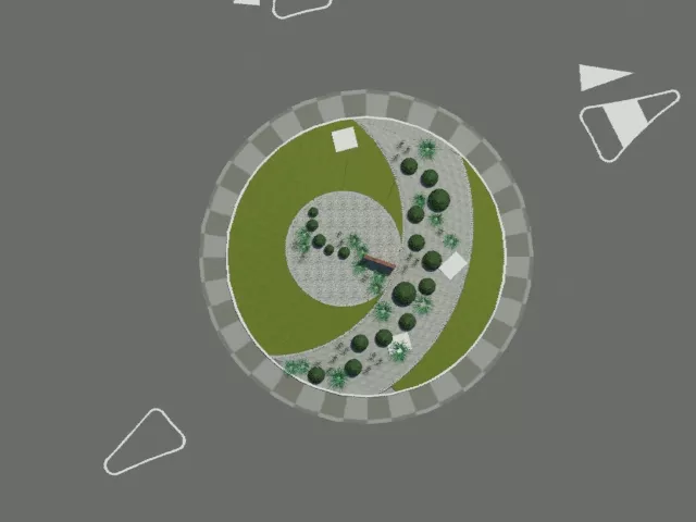 Ureditev krožnega krožišča, HE Krško