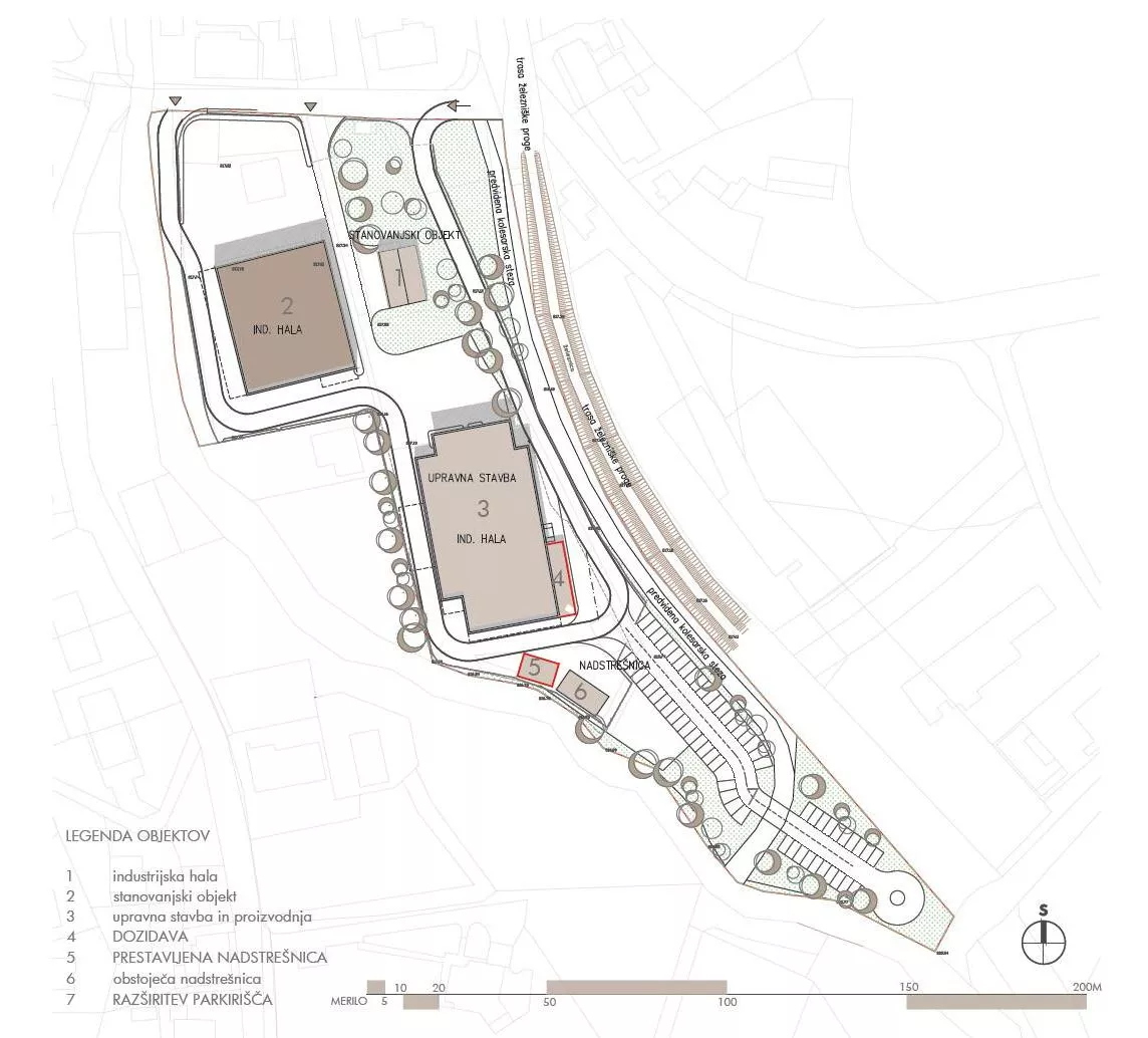 Ureditev širšega območja proizvodnega obrata Afrodita
