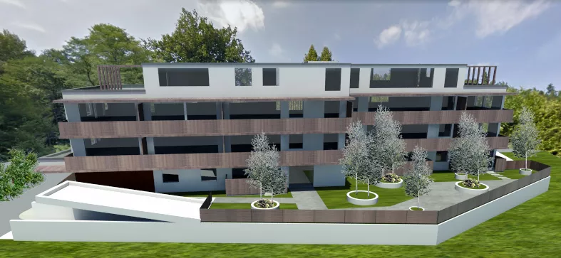 Večstanovanjski objekt Rožna Dolina