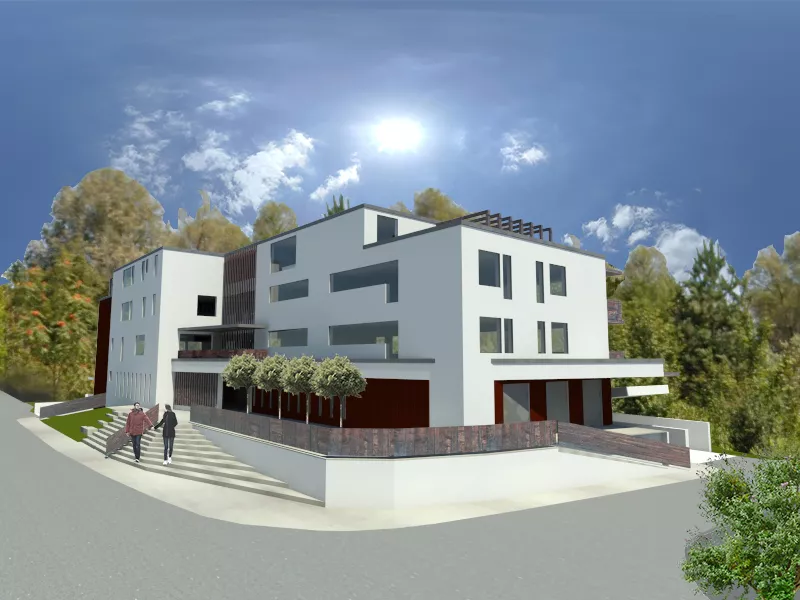 Večstanovanjski objekt Rožna Dolina