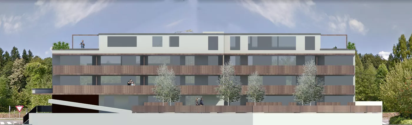 Večstanovanjski objekt Rožna Dolina