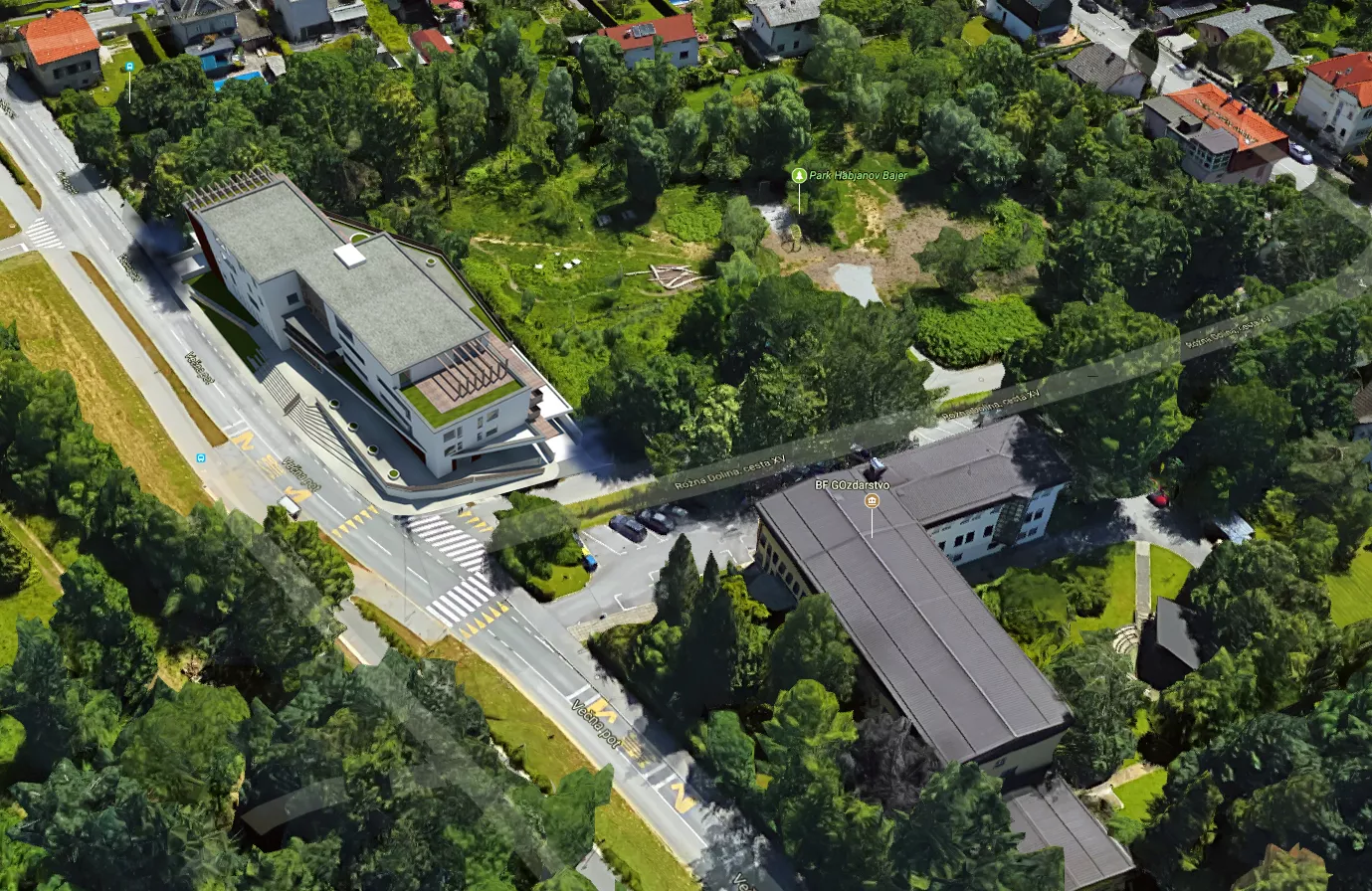 Večstanovanjski objekt Rožna Dolina