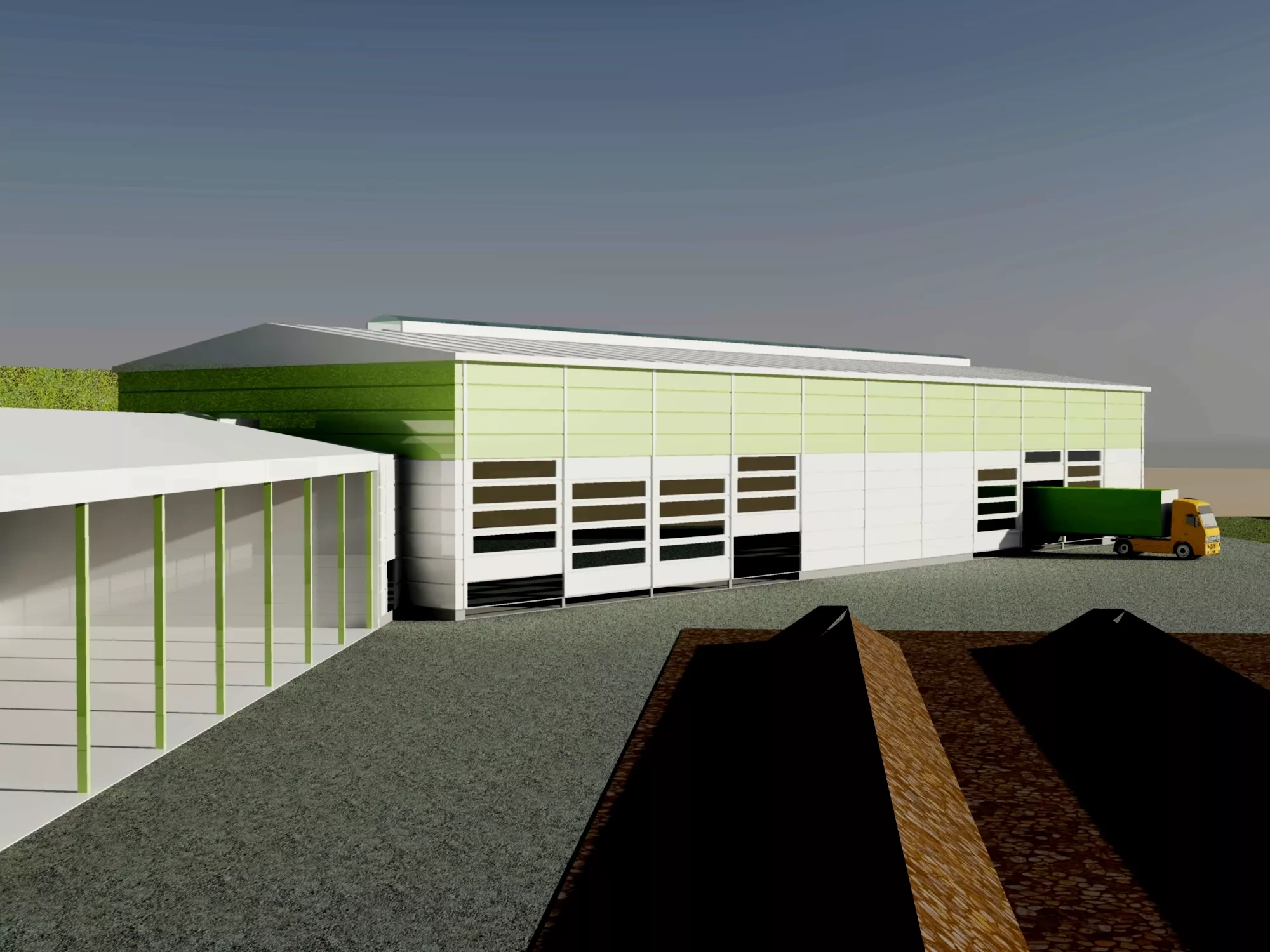 Zbirni center Spodnji Stari Grad – mehanska obdelava odpadkov – sortirna linija